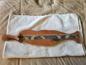 Wood Busch Beer Fish Bump Stick 18 Inch Measue 23 1/2 Inches Total Length - Picture 1 of 4