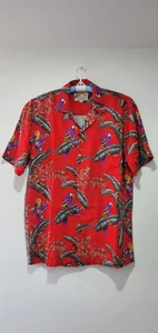 Paradise Found Herren Jungle Bird Tom Selleck Magnum PI Rayon Shirt, Gr: Medium  - Bild 1 von 14