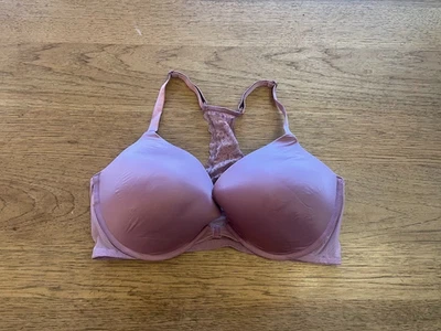 Victoria's Secret Thistle Purple 40D Sexy Tee Push Up Padded Front Close Bra - Image 1 of 3