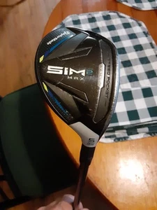 TaylorMade SIM2 Max Rescue 5 Hybrid 25 Deg Graphite Ventus Senior RH W/HC - Picture 1 of 6