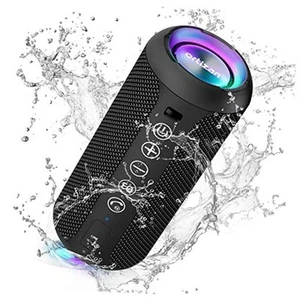 Portable Bluetooth Speaker: IPX7 Waterproof, 24W Loud Sound, Deep Bass, - Picture 1 of 7