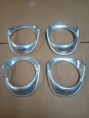 1963 Chevrolet Impala / Bel Air / Biscayne Headlight Bezels ( Set of 4 ) - Image 1 of 4