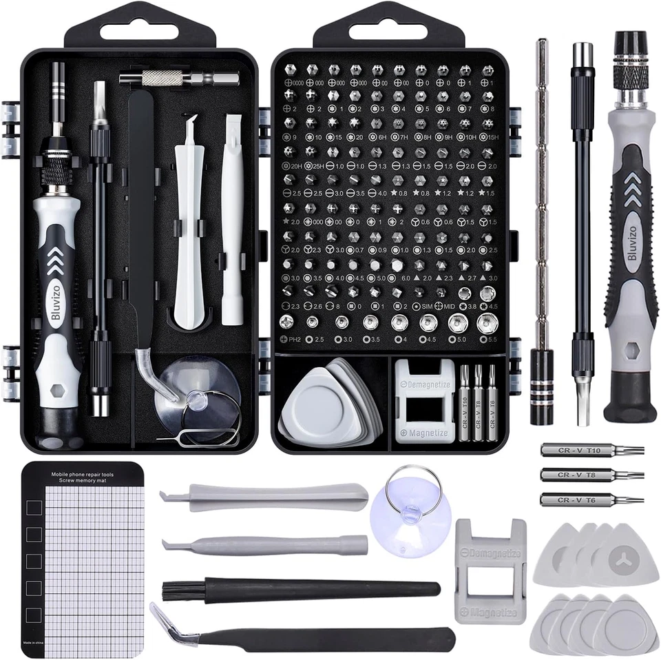 Feinmechaniker Werkzeug Set Mini Schraubenzieher 122 in 1 Computer Reparatur - Bild 1 von 4