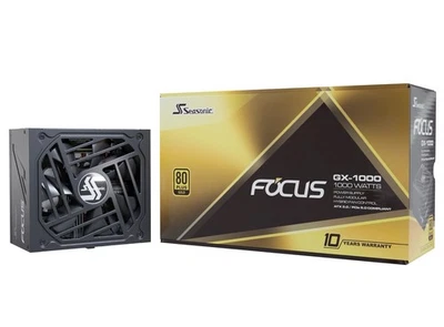 Seasonic FOCUS GX-1000 1000W 80+ Gold Fully Modular Power Supply - Image 1 of 2