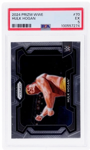 2024 Panini Prizm WWE Hulk Hogan #70 PSA 5 - Picture 1 of 2