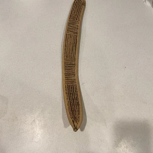 Haitian Pacay Dried Seed Pods Stick Shaker Musical Percussion Instrument - Picture 1 of 5