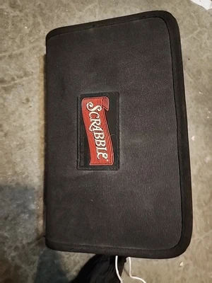 Scrabble Game 2001 Folio Edition In Travel Zippered Case Complete  - Image 1 of 4