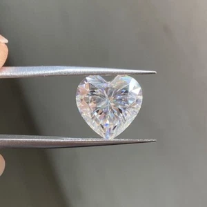 0.30 ctw F/VS1 Color Clarity GIA Certified Heart Shaped Natural Loose Diamond - Picture 1 of 2