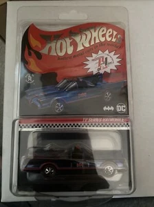 Hot Wheels 2021 RLC Redline Club TV SERIES BATMOBILE Steel Blue NEW Fast Ship - Picture 1 of 2