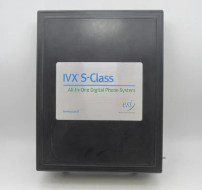 ESI IVX S-Class Phone System Gen II with NSP & Power Supply - Image 1 of 4