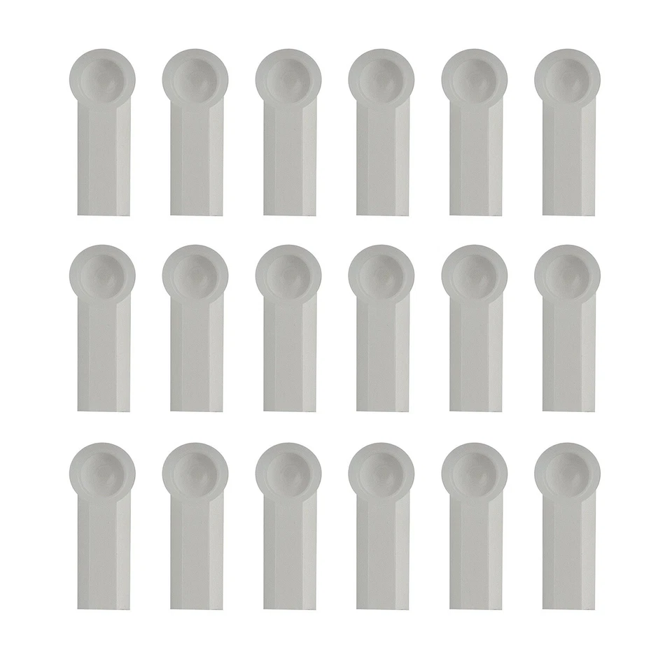 TEAM ASSOCIATED 6279 rc10cc WHITE BALL CUPS  classic vintage gold pan RC10 rc10t - Image 1 of 1