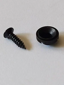 Vintage Style Button String Retainer Tree for Telecaster - Black - Picture 1 of 4