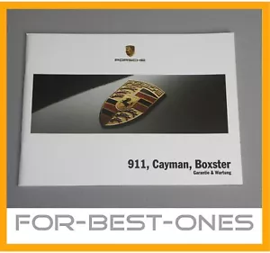 NEU Porsche 911 Carrera GT3 Turbo 997 987 Serviceheft Pflegepass Checkheft - Bild 1 von 9