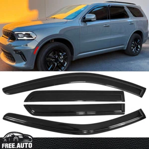 Juego de 4 piezas de protector deflector de lluvia sol ventilación visera ventana Dodge Durango 11-25 - Imagen 1 de 10