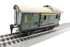 Marklin, O, #17320, Deutsche Reichsbahn, Green Baggage Wagon Car, C-7 Excellent - Picture 1 of 24