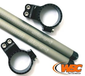 Renthal Gen 1 Clip On Handlebars 50mm Clamp CL100 40mm Offset - Picture 1 of 3