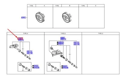 TOYOTA CAMRY V7 Tire Pressure Sensor 4260702070 NEW GENUINE - Image 1 of 2