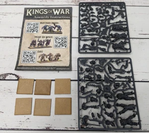 Kings of War Ogro Guerreros Horda Mántica 6 Ogro Infantería Nuevo en dos Sprue únicos - Imagen 1 de 7