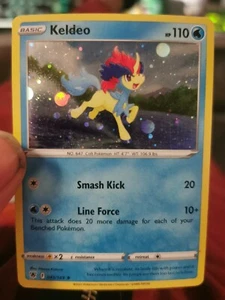 KELDEO 045/189 PROMO CARD POKEMON (COSMOS GALAXY HOLO, NM) - Picture 1 of 2