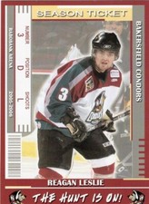 Reagan Leslie 2005-06 Bakersfield Condors