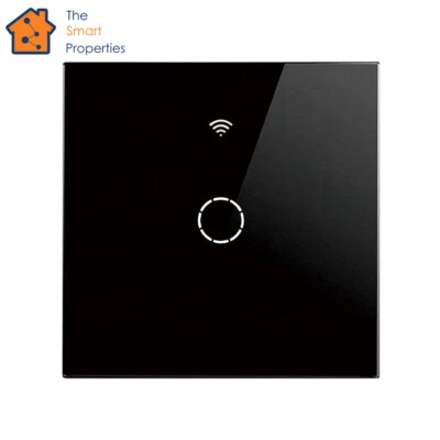 Smart Light Switch Wifi/RF Touch Tempered Glass Light Switch - Image 1 of 4