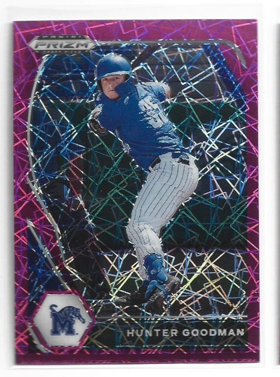 2021 Panini Prizm Draft Picks Pink Velocity Hunter Goodman PDP109 - Image 1 of 1