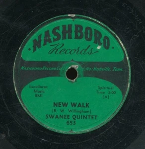 78tk-Black Gospel-NASHBORO 653-Swanee Quintet - Imagen 1 de 2