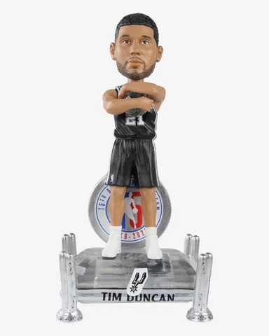 TIM DUNCAN San Antonio Spurs Legend NBA “Top 75 All-Time” Bobblehead #/275 NIB! Cover