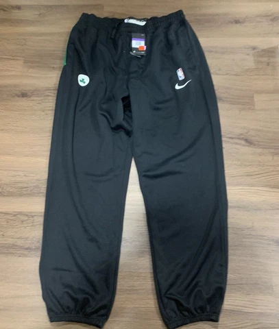 Nike NBA Boston Celtics TEAM ISSUED Warm Up  Pants SZ 3XL-TALL BLACK GREEN NWT Cover