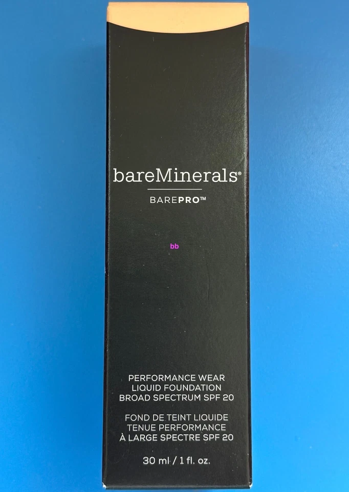 Base líquida bareminerals BarePro Performance Wear FPS 20 GOLDEN IVORY 08 Foto 1 de 1