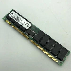 Vintage 128MB EDO ECC 168PIN DIMM ECC Memory Module 50NS *MICRON / Compaq 228470 - Picture 1 of 7