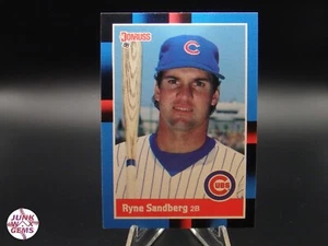 Donruss #242 Ryne Sandberg 1988 casi nuevo - Imagen 1 de 2