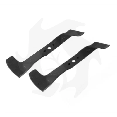 Coppia lame lama di ricambio per trattorino Castelgarden TwinCut 102 Mulching
