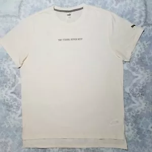 Puma Sport Shirt The Strong Never Rest size XL ivory 62200 - Picture 1 of 7