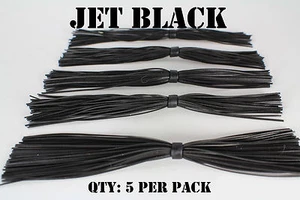 PRO-TIE-BANDED-SKIRTS-Chatterbait-spinnerbait-fishing-lure-skirts-Qty-5-per pack - Picture 1 of 3