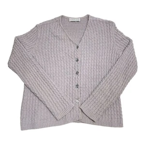 Vintage Women’s Size M Saks Fifth Ave Sweater Folio Collection Purple USA - Picture 1 of 11