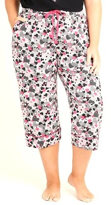 TS TAKING SHAPE plus sz S / 16 Bamboo Love Hearts Pajama PJ Pants sleepwear NWT! - image 1 of 3