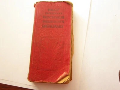 Vest pocket Books French-English dictionary David McKay Co. c 1898 - Image 1 of 4