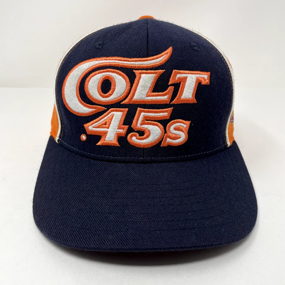 Houston Colt 45s Cap Hat Cooperstown Collection PRO MODEL Fitted Hat 7 1/8 RARE - Image 1 of 4