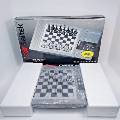 Vintage Saitek Kasparov Talking Chess Academy Tested Battery Powered No Manual - Image 1 of 4