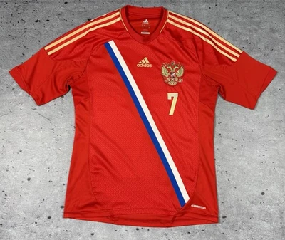 Russia 2012-2013 Player Issue Formotion Adidas Football Soccer  Jersey Size L - Image 1 of 4