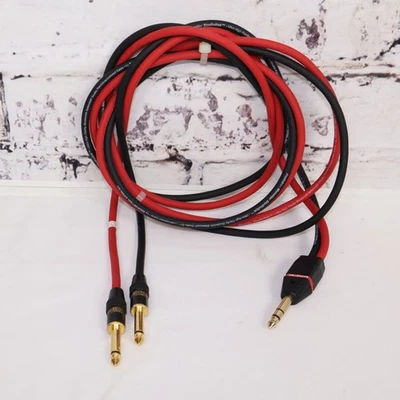 Monster TRS-TS Splitter Instrument Cable 6ft - Image 1 of 4