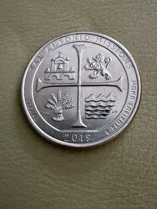 Coin San Antonio Mission Quarter, 2019 - Picture 1 of 2