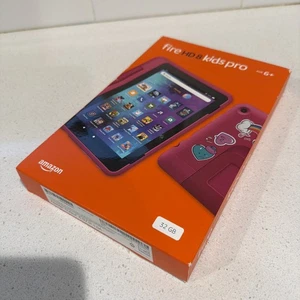Amazon Fire HD 8 Kids Pro Tablet, 32 GB (Pink) - Picture 1 of 10
