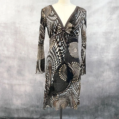 Vestido Babydoll Y2K Para Mujer Malla Mediana Whimisgoth Manga Acampanada Indie Lazo Hippie Foto 1 de 4