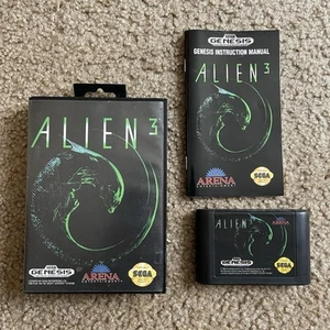 Alien 3- Sega Genesis Complete TESTED CIB - Picture 1 of 8