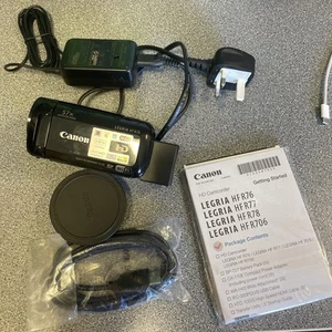 Canon Legria HFR78 Camcorder With 16GB Memory, Accessories Excellent Condition! - Picture 1 of 15