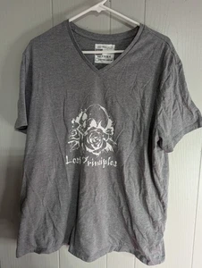 Lost Principles oversized XL womens gray t-shirt Family first Brothers keepers - Imagen 1 de 6
