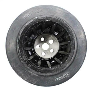PART # YT524142925 Fits YALE RUBBER DRIVE TIRE ASSEMBLY MPB040E & MPW045E - Picture 1 of 4