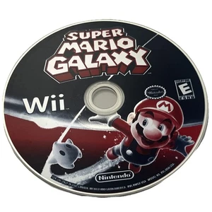 Super Mario Galaxy (Nintendo Wii, 2007) GAME Only | Resurfaced! | TESTED - Picture 1 of 5